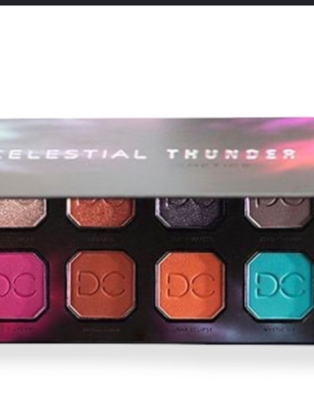 Dominique Cosmetics Celestial Thunder Eyeshadow Palette - Vibrant Multi-Color